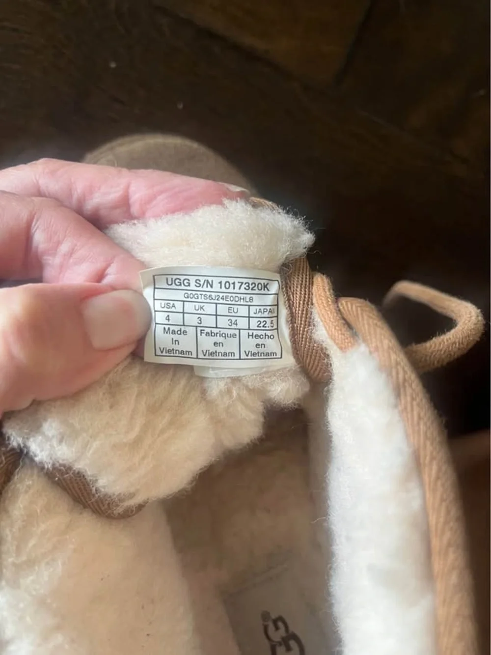 UGG Kids Suede Lace-Up Boots in Chestnut Brown
